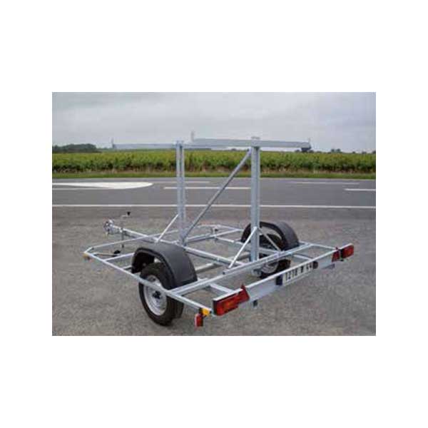 Remorque porte barrières 2 M – Image 3