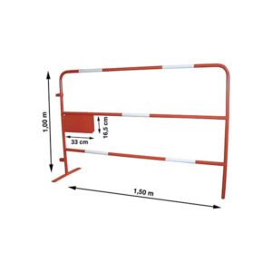 Barrière de chantier