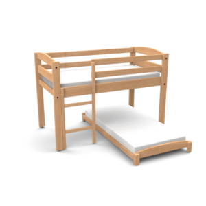 Lit mezzanine et modulaire