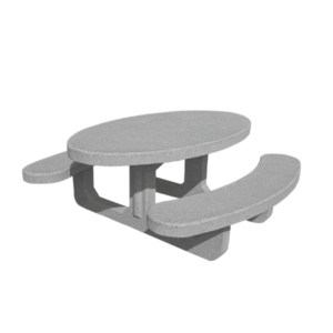 Table pique nique Cosmos Ovale
