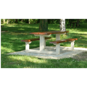Table pique nique Effet Bois