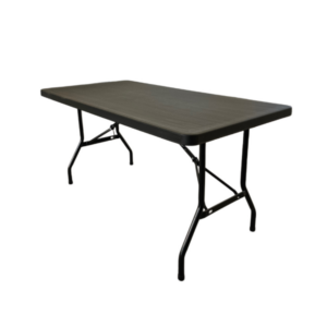 Table 152 x 76 noire
