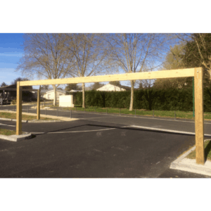 Portique bois grande largeur