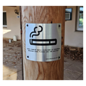 Signalétique Zone Fumeur